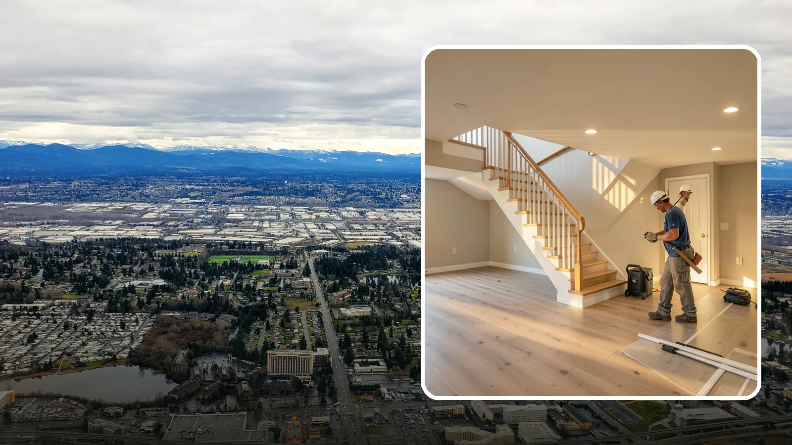 Basement Finishing in SeaTac, King County, WA - Basement finishing transforms unfinished below-grade space into comfortable, code-compliant living area.