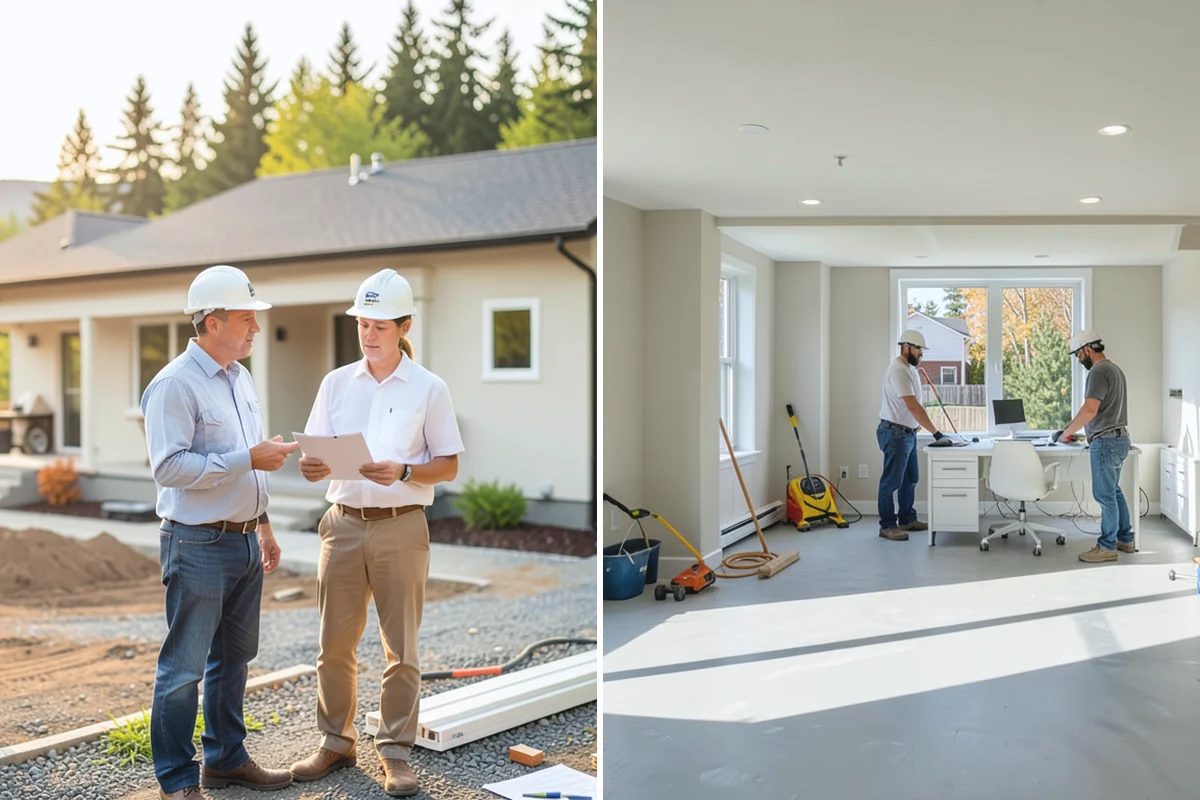 Basement Finishing in Woodinville, King County, WA - Assess moisture, height, and egress