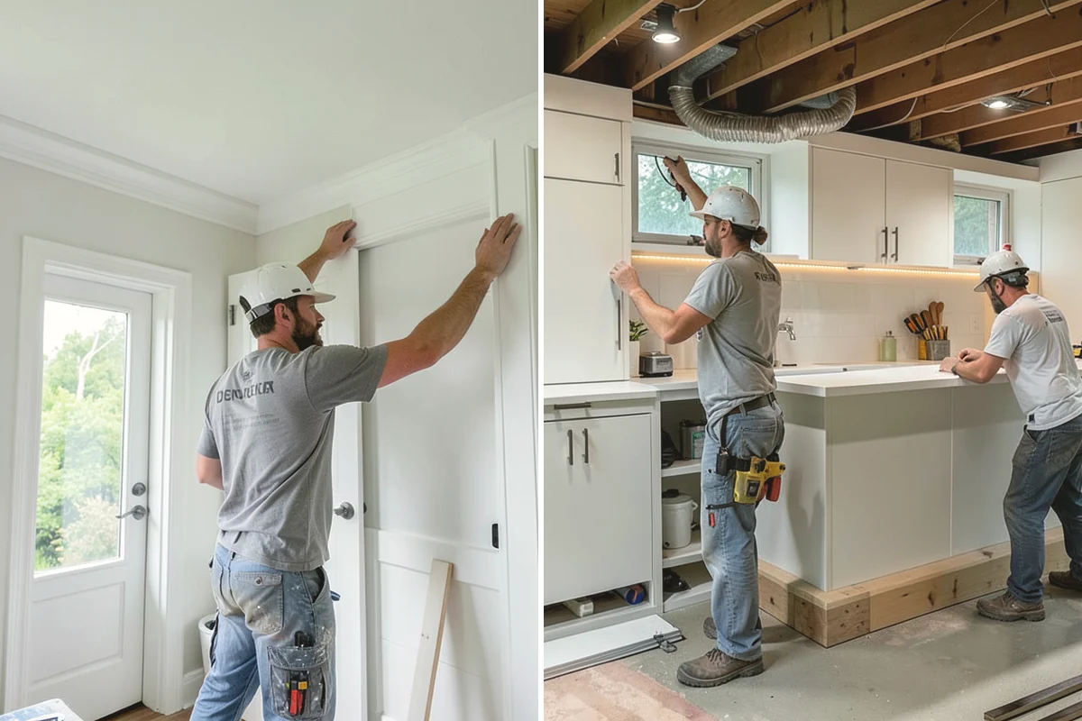 Basement Flooring Installation in Anacortes, Skagit County, WA - Test the slab for moisture