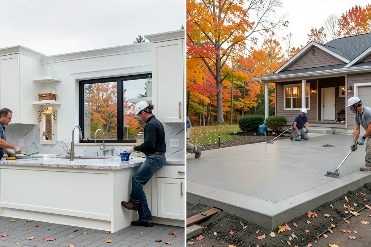 Basement Flooring Installation in Arlington, Snohomish County, WA - Test the slab for moisture