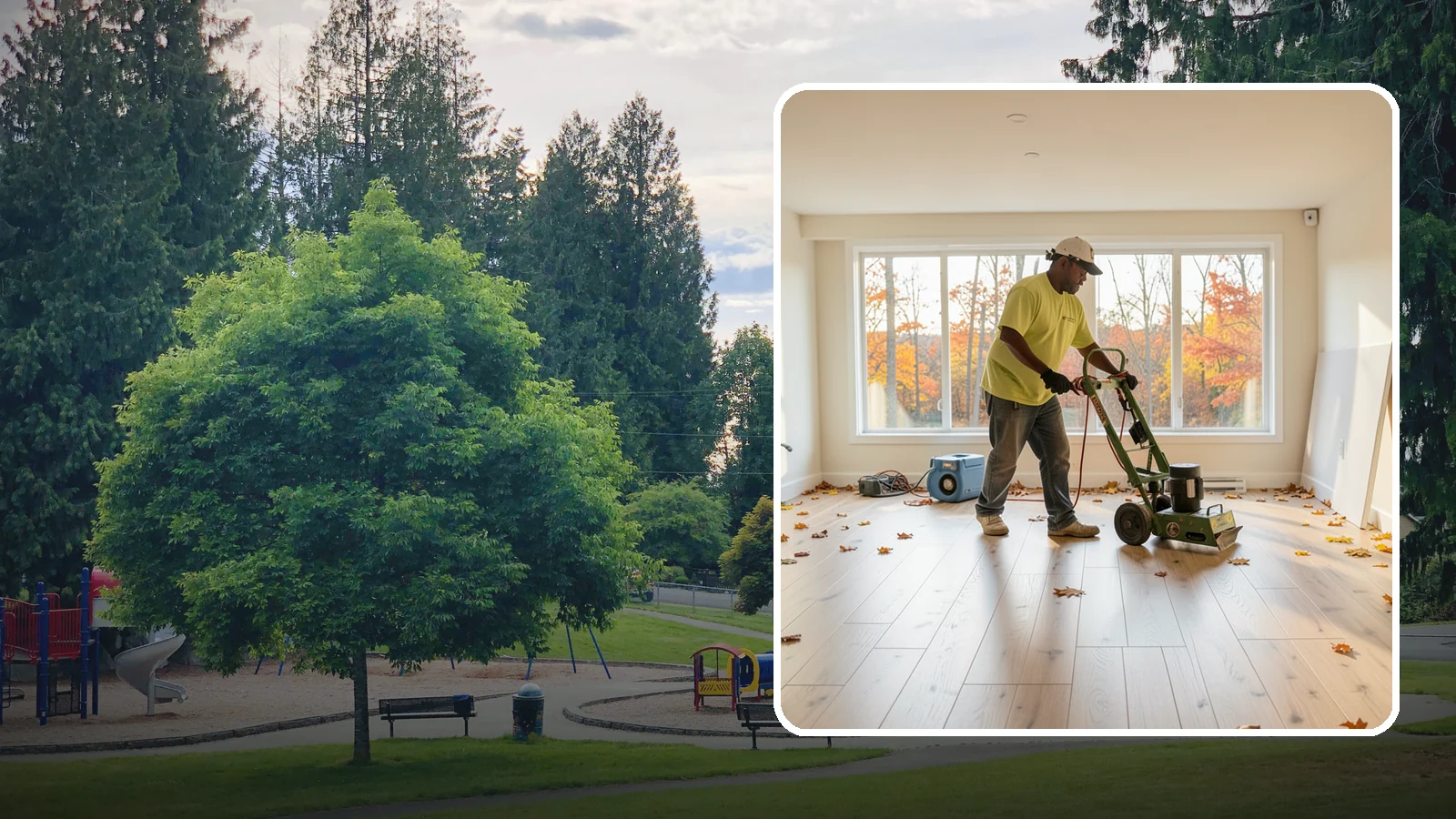 Basement Flooring Installation in Bonney Lake, Pierce County, WA - Moisture-smart basement flooring installation engineered for the damp, below-grade conditions of Northwest homes.