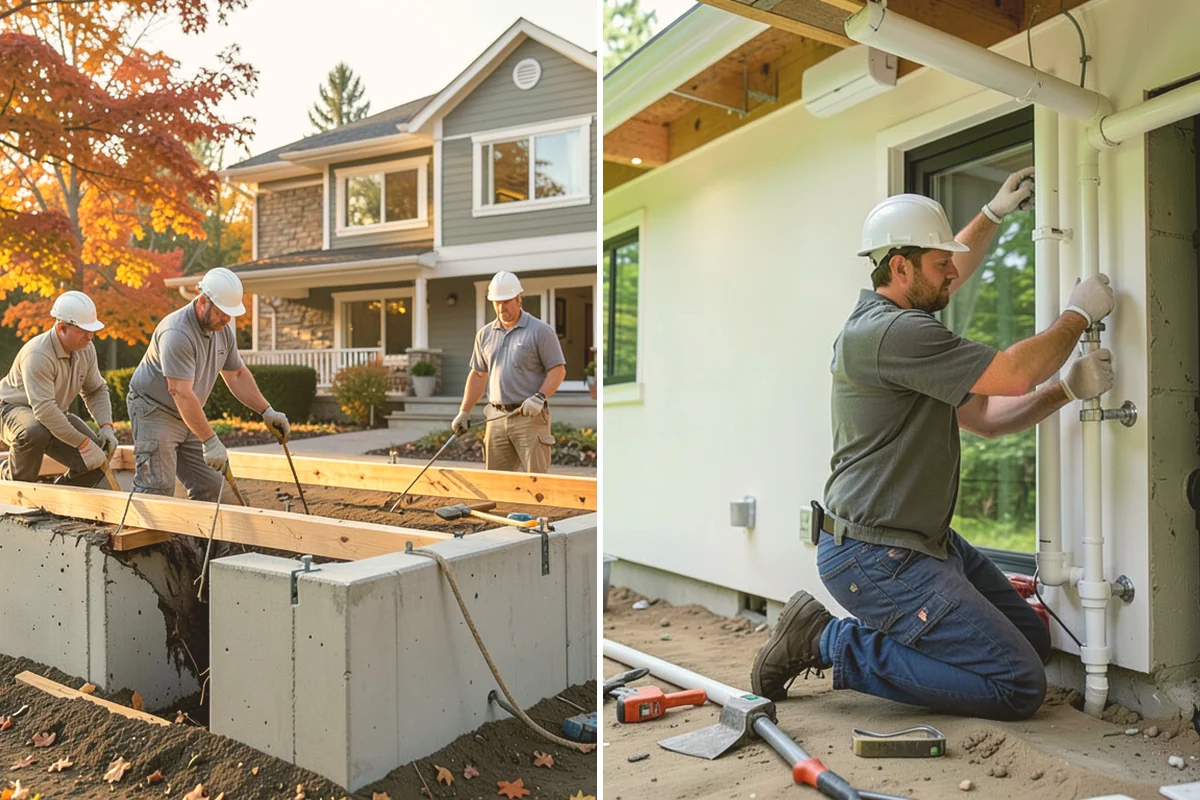 Basement Flooring Installation in Brier, Snohomish County, WA - Test the slab for moisture