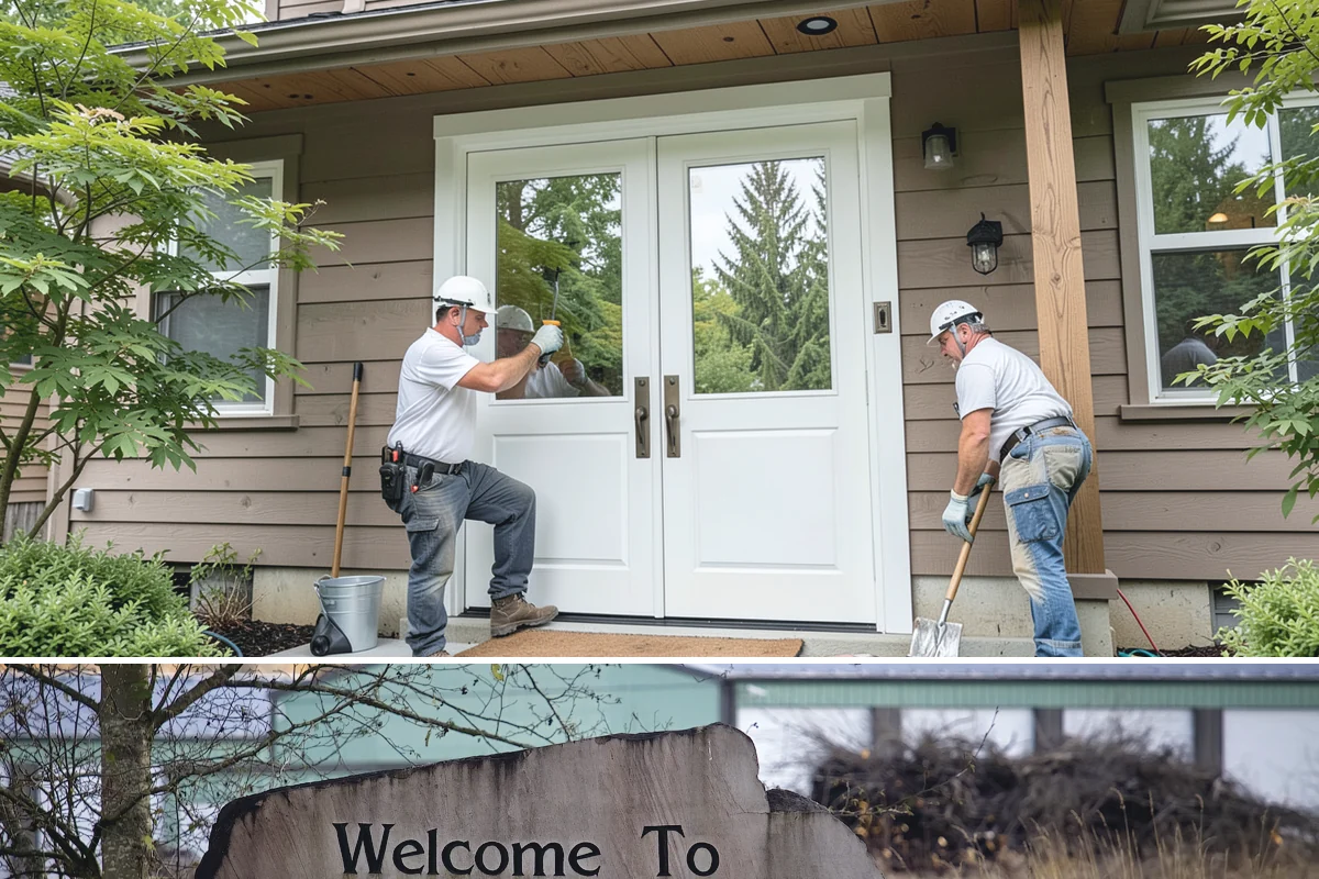 Basement Flooring Installation in Buckley, Pierce County, WA - Basement flooring can be installed any season, with moisture testing especially valuable during the wet winter months.