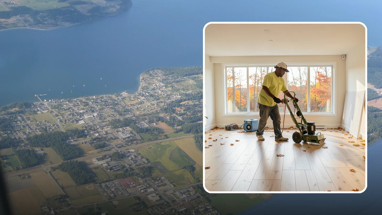 Basement Flooring Installation in Coupeville, Island County, WA - Moisture-smart basement flooring installation engineered for the damp, below-grade conditions of Northwest homes.