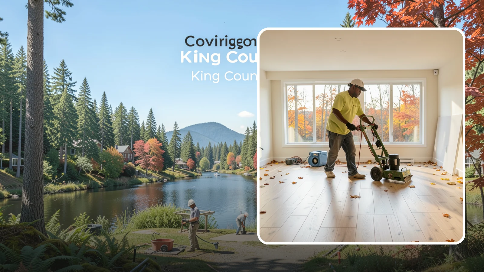 Basement Flooring Installation in Covington, King County, WA - Moisture-smart basement flooring installation engineered for the damp, below-grade conditions of Northwest homes.