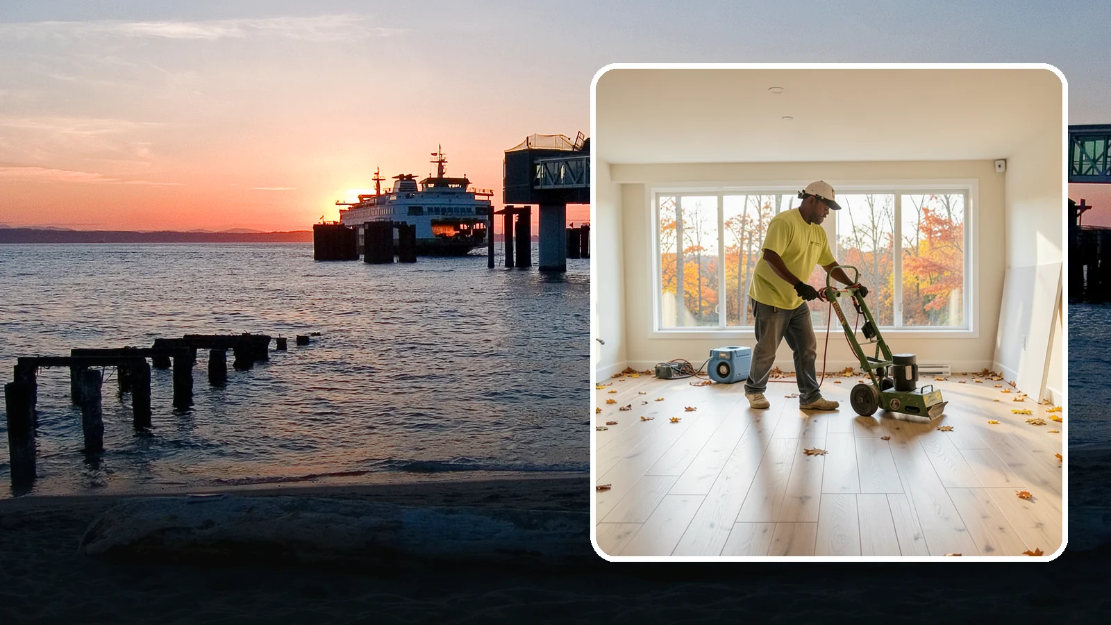 Basement Flooring Installation in Edmonds, Snohomish County, WA - Moisture-smart basement flooring installation engineered for the damp, below-grade conditions of Northwest homes.