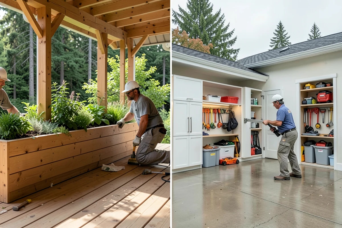 Basement Flooring Installation in Federal Way, King County, WA - Test the slab for moisture