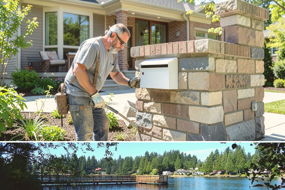 Basement Flooring Installation in Federal Way, King County, WA - Basement flooring can be installed any season, with moisture testing especially valuable during the wet winter months.
