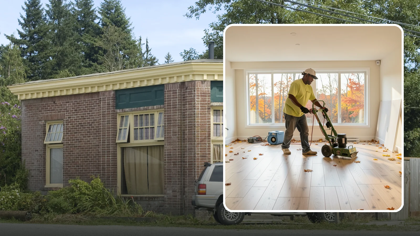 Basement Flooring Installation in Hamilton, Skagit County, WA - Moisture-smart basement flooring installation engineered for the damp, below-grade conditions of Northwest homes.