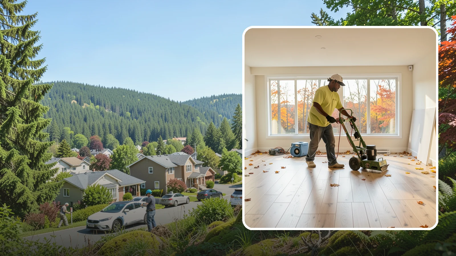Basement Flooring Installation in Index, Snohomish County, WA - Moisture-smart basement flooring installation engineered for the damp, below-grade conditions of Northwest homes.