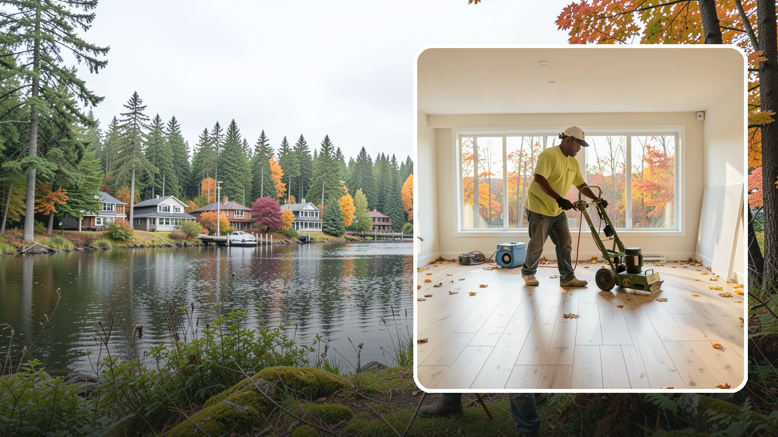 Basement Flooring Installation in La Conner, Skagit County, WA - Moisture-smart basement flooring installation engineered for the damp, below-grade conditions of Northwest homes.