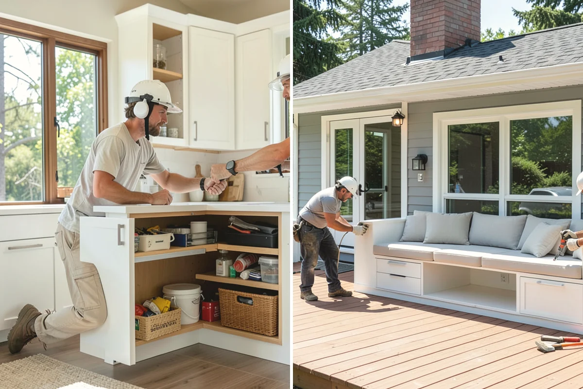 Basement Flooring Installation in La Conner, Skagit County, WA - Test the slab for moisture