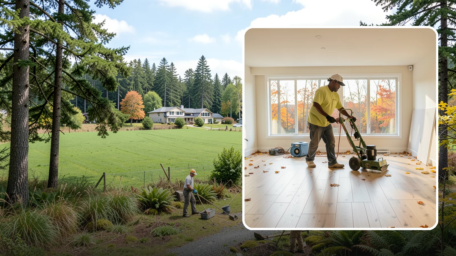 Basement Flooring Installation in Lyman, Skagit County, WA - Moisture-smart basement flooring installation engineered for the damp, below-grade conditions of Northwest homes.
