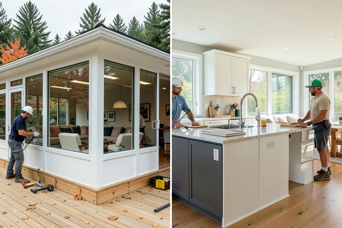 Basement Flooring Installation in Maple Valley, King County, WA - Test the slab for moisture