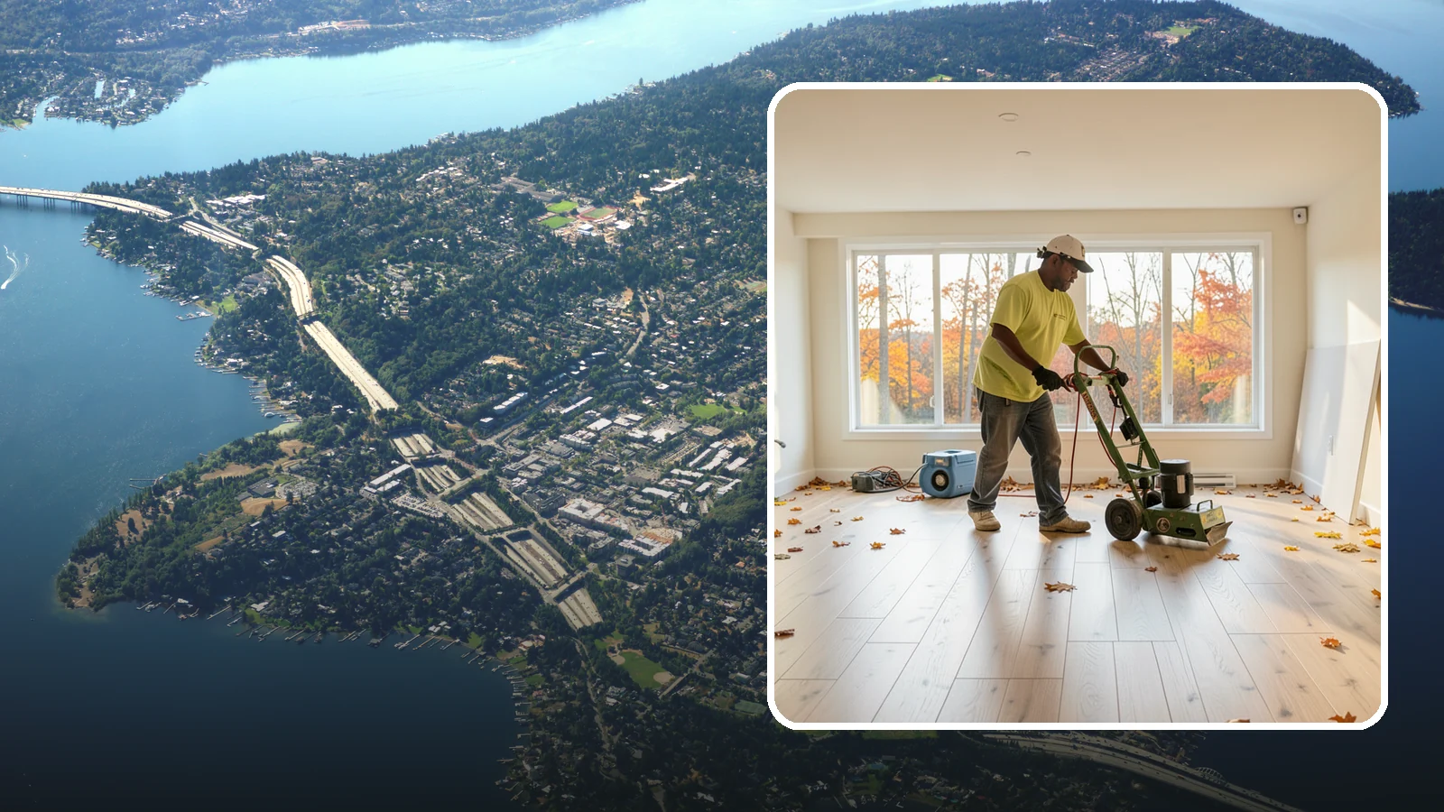 Basement Flooring Installation in Mercer Island, King County, WA - Moisture-smart basement flooring installation engineered for the damp, below-grade conditions of Northwest homes.