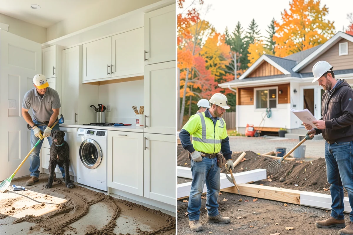 Basement Flooring Installation in Monroe, Snohomish County, WA - Test the slab for moisture