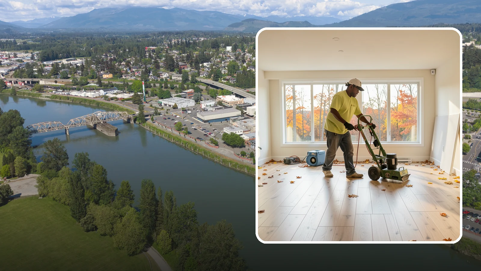 Basement Flooring Installation in Mount Vernon, Skagit County, WA - Moisture-smart basement flooring installation engineered for the damp, below-grade conditions of Northwest homes.