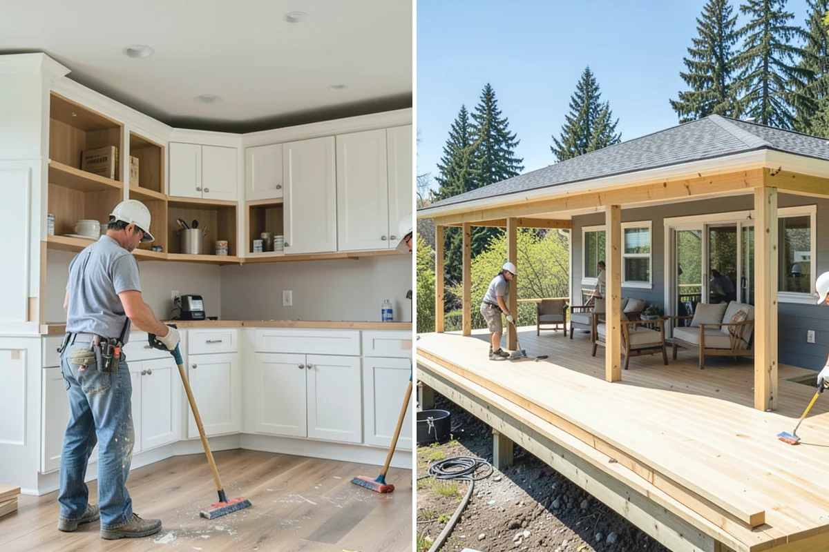 Basement Flooring Installation in Renton, King County, WA - Test the slab for moisture