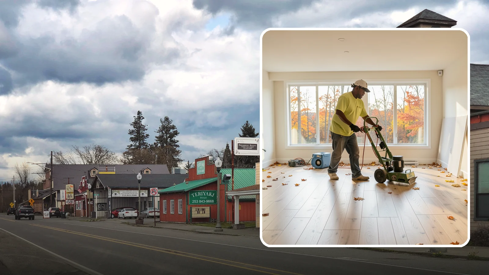 Basement Flooring Installation in Roy, Pierce County, WA - Moisture-smart basement flooring installation engineered for the damp, below-grade conditions of Northwest homes.