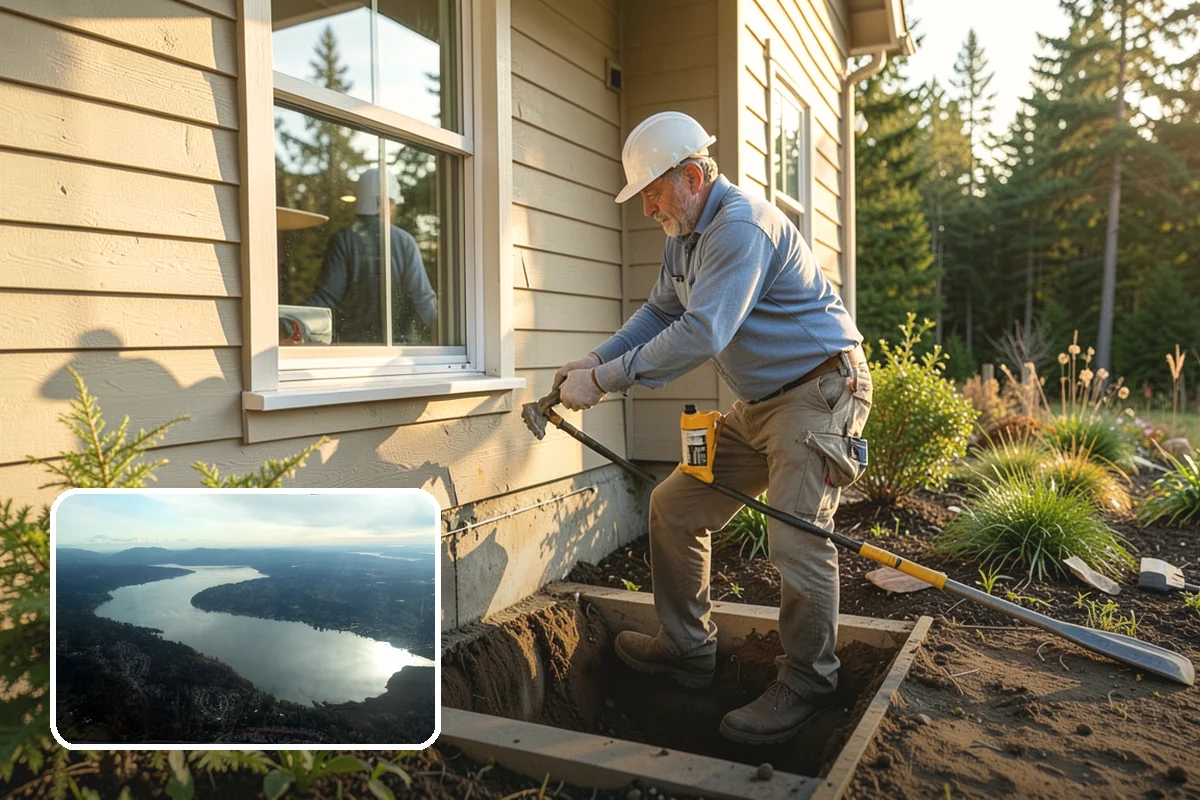 Basement Flooring Installation in Sammamish, King County, WA - Waterproof materials suited to below-grade moisture