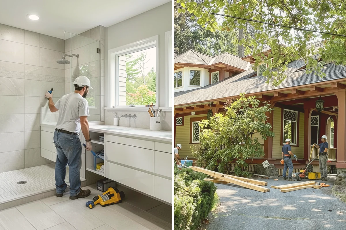 Basement Flooring Installation in Sammamish, King County, WA - Test the slab for moisture