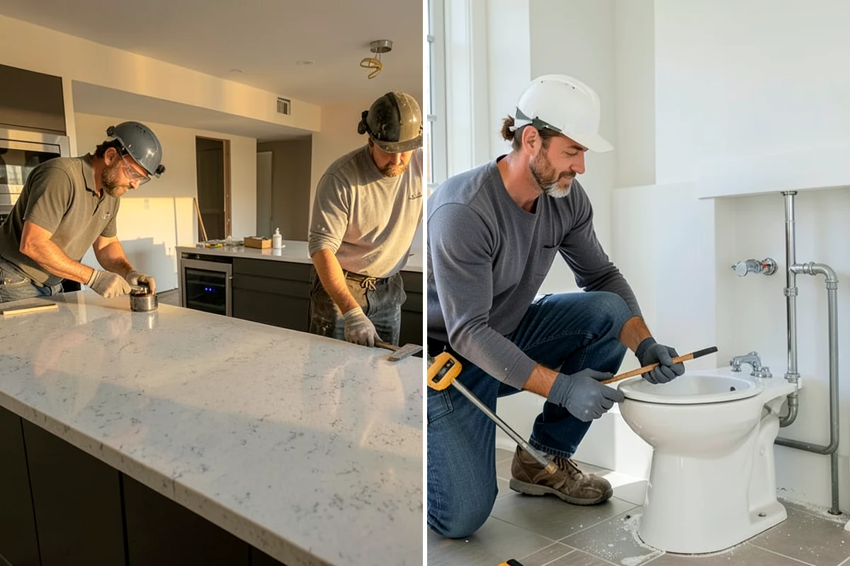Basement Flooring Installation in Seattle, King County, WA - Test the slab for moisture