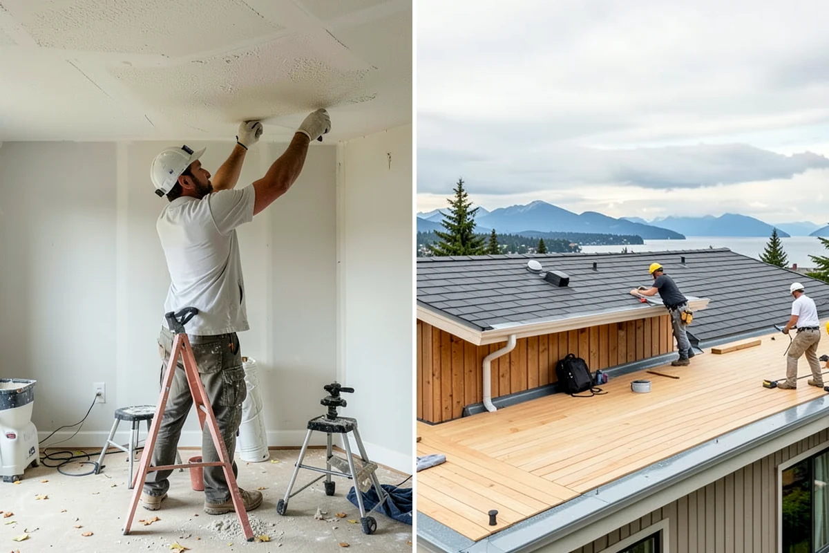 Basement Flooring Installation in Sedro-Woolley, Skagit County, WA - Test the slab for moisture