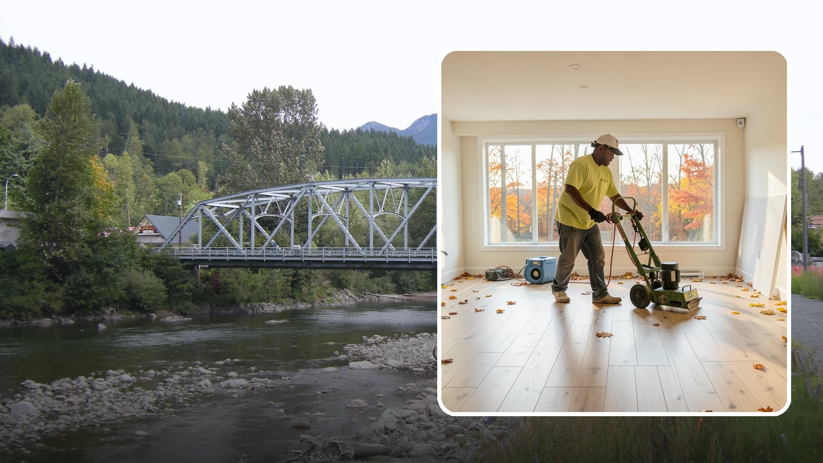 Basement Flooring Installation in Skykomish, King County, WA - Moisture-smart basement flooring installation engineered for the damp, below-grade conditions of Northwest homes.