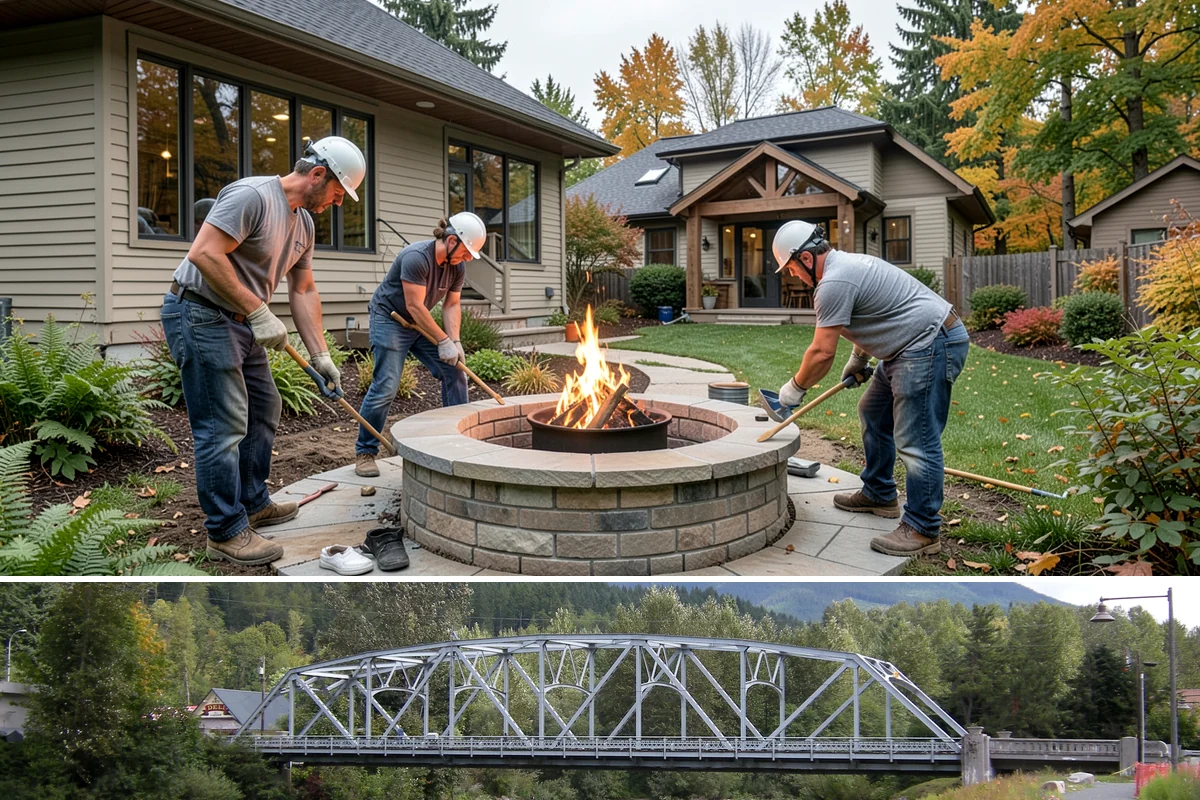 Basement Flooring Installation in Skykomish, King County, WA - Basement flooring can be installed any season, with moisture testing especially valuable during the wet winter months.
