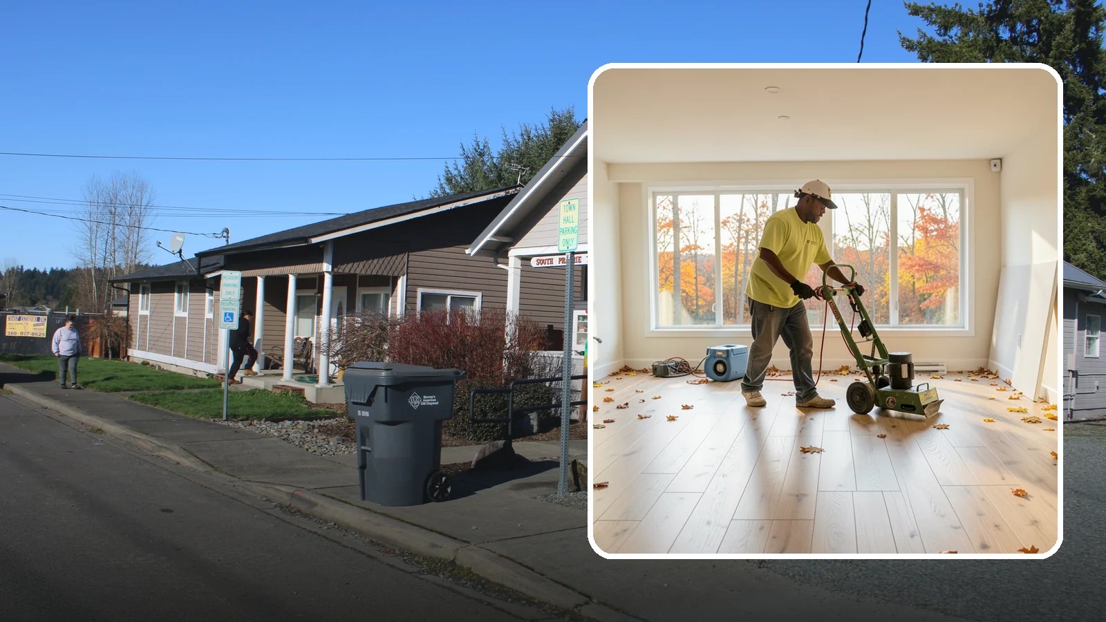 Basement Flooring Installation in South Prairie, Pierce County, WA - Moisture-smart basement flooring installation engineered for the damp, below-grade conditions of Northwest homes.