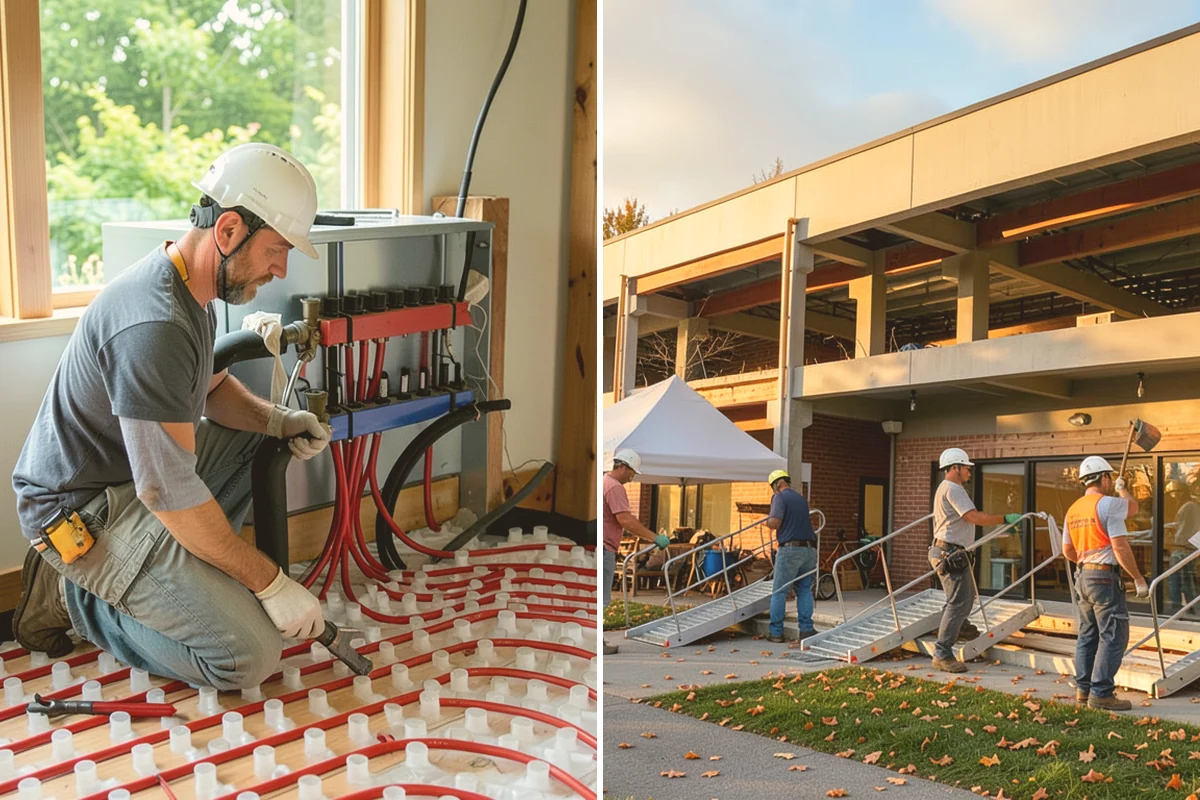 Basement Flooring in Algona, King County, WA - Test the slab for moisture and level