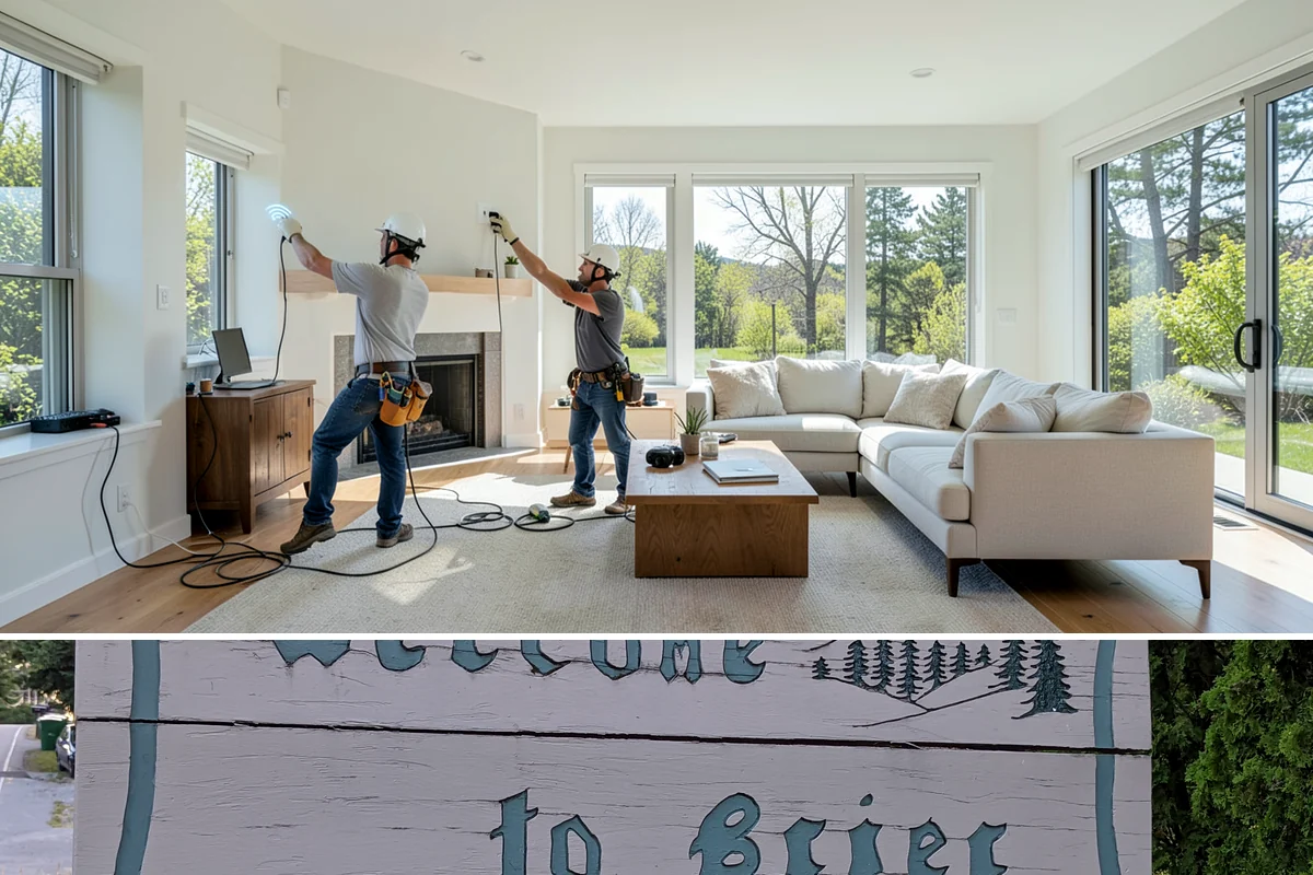 Basement Flooring in Brier, Snohomish County, WA - Flooring installs indoors year-round, and winter is a practical time to complete it.