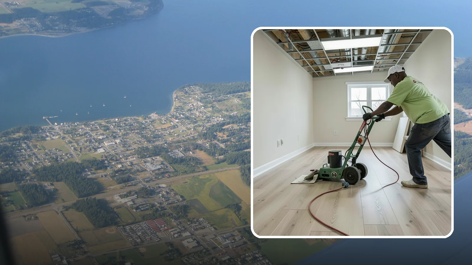 Basement Flooring in Coupeville, Island County, WA - Basement flooring installs moisture-tolerant floors suited to below-grade Northwest conditions.
