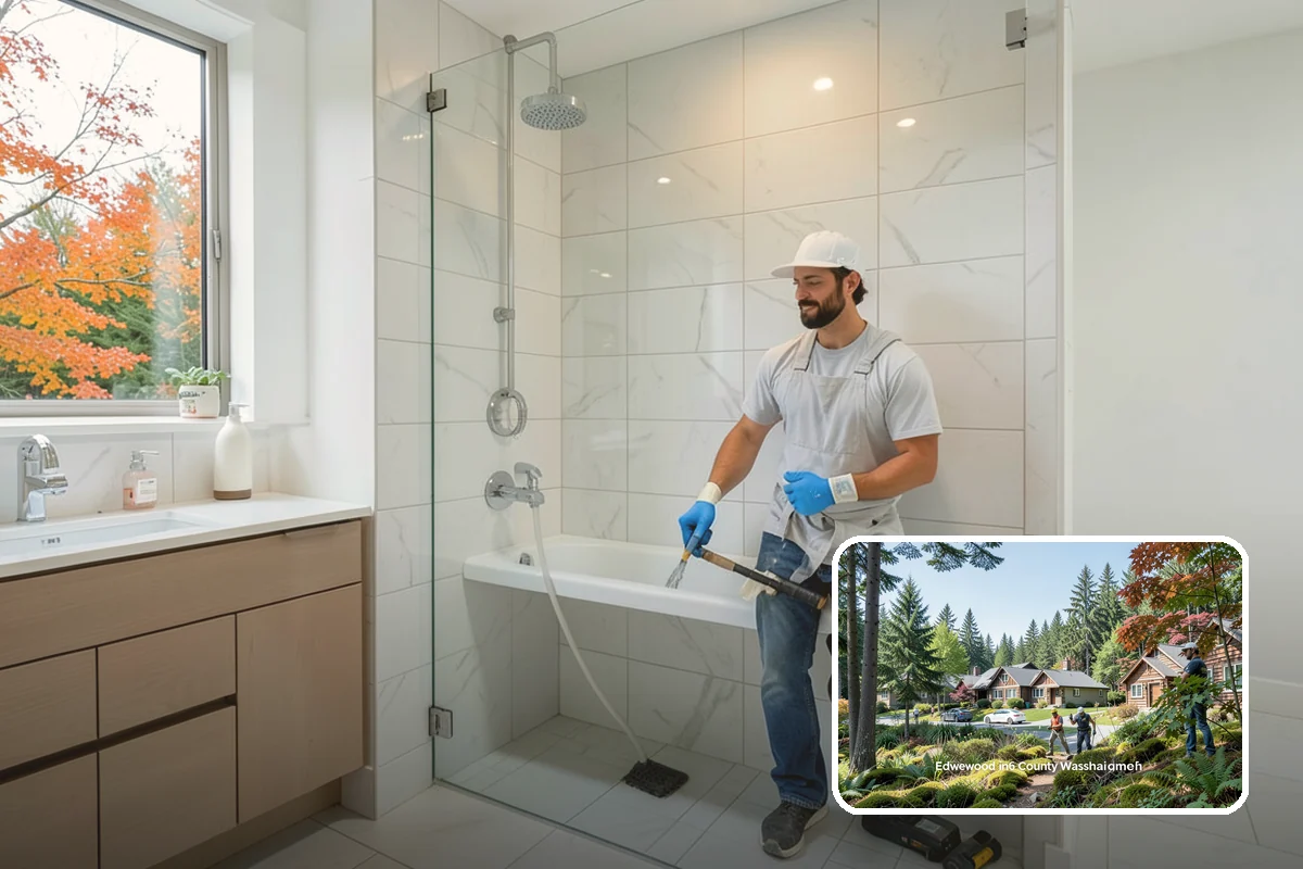 Basement Flooring in Edgewood, Pierce County, WA - Uses moisture-tolerant flooring materials