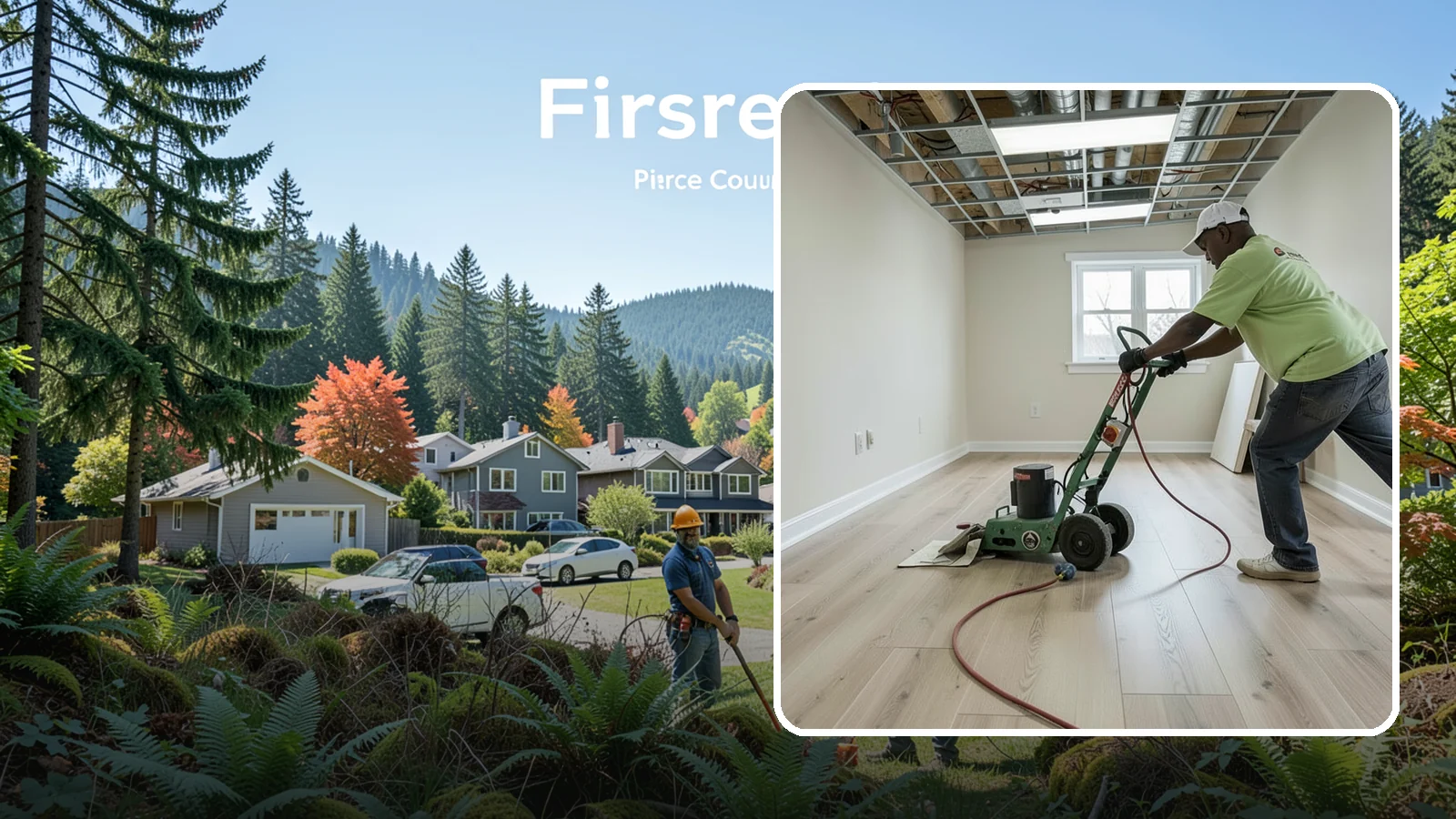 Basement Flooring in Fircrest, Pierce County, WA - Basement flooring installs moisture-tolerant floors suited to below-grade Northwest conditions.