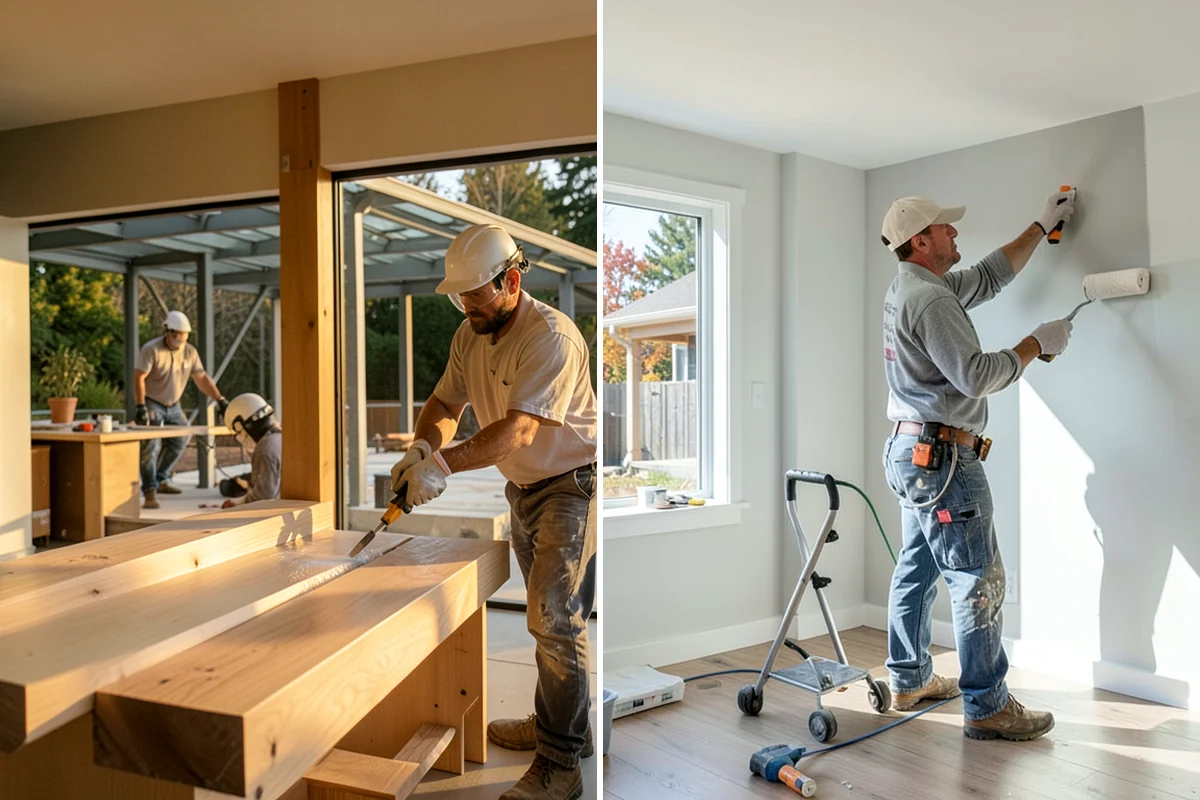 Basement Flooring in Fircrest, Pierce County, WA - Test the slab for moisture and level