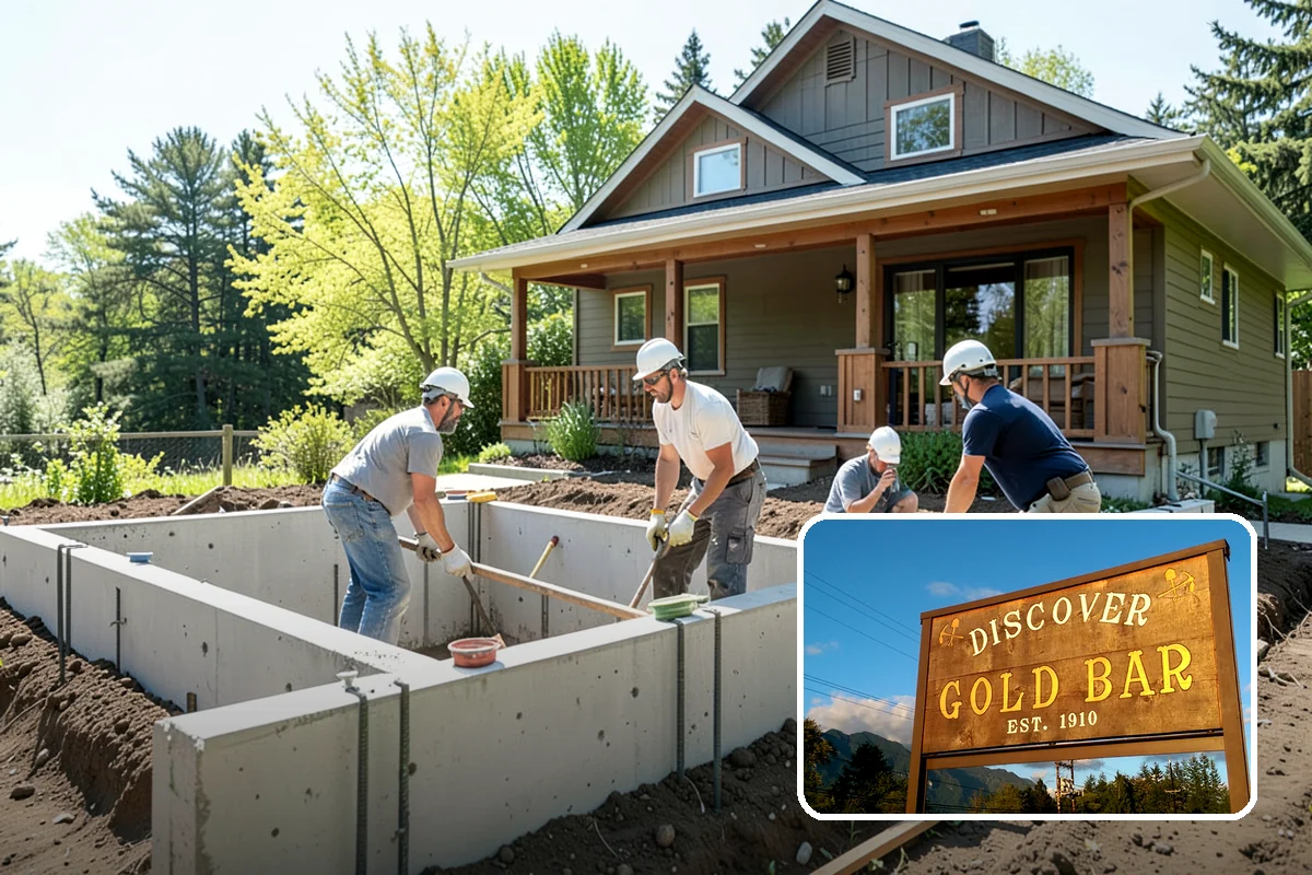 Basement Flooring in Gold Bar, Snohomish County, WA - Uses moisture-tolerant flooring materials