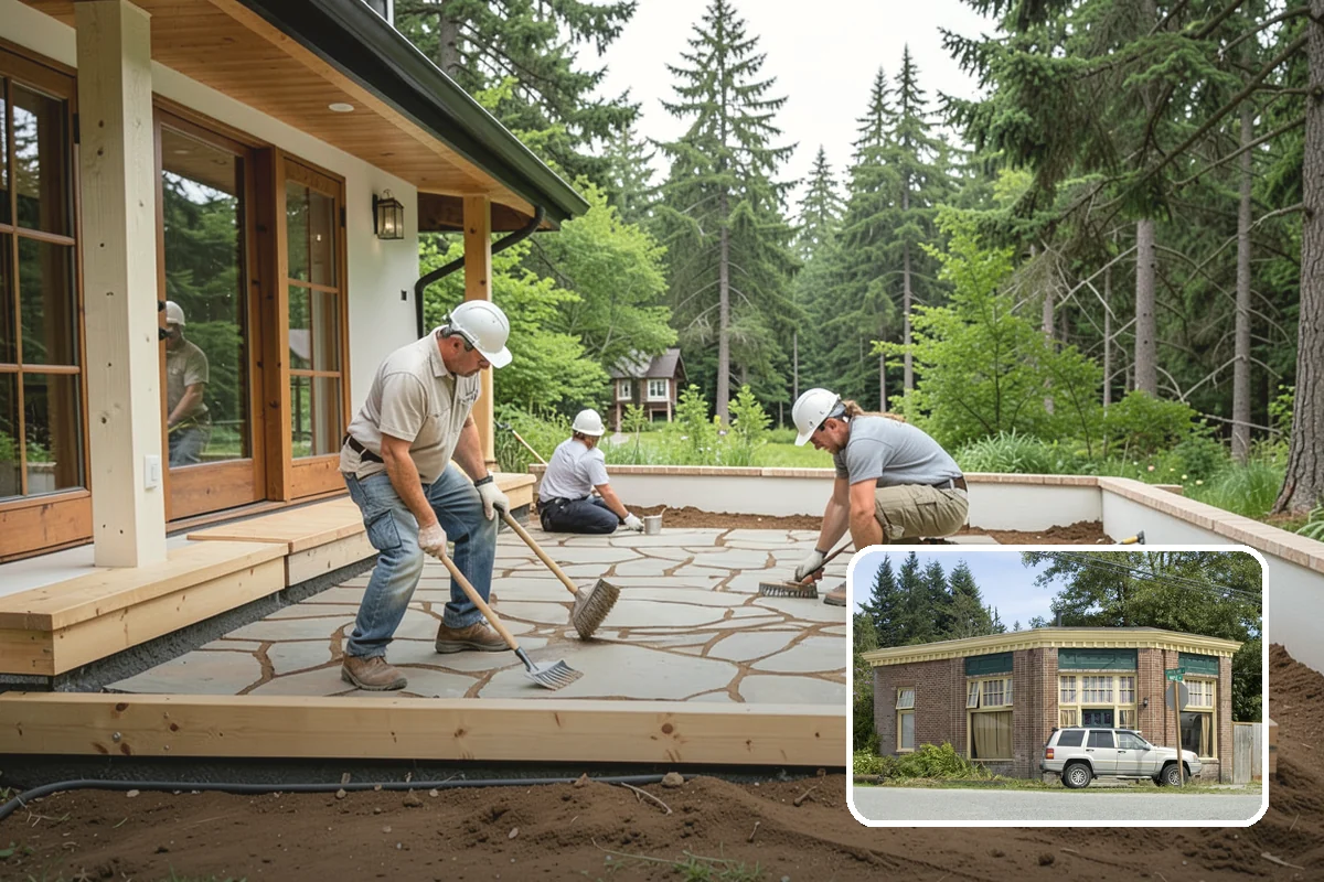 Basement Flooring in Hamilton, Skagit County, WA - Uses moisture-tolerant flooring materials