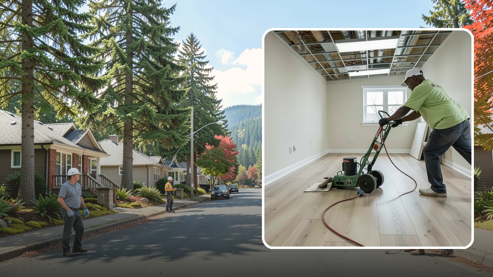 Basement Flooring in Hunts Point, King County, WA - Basement flooring installs moisture-tolerant floors suited to below-grade Northwest conditions.