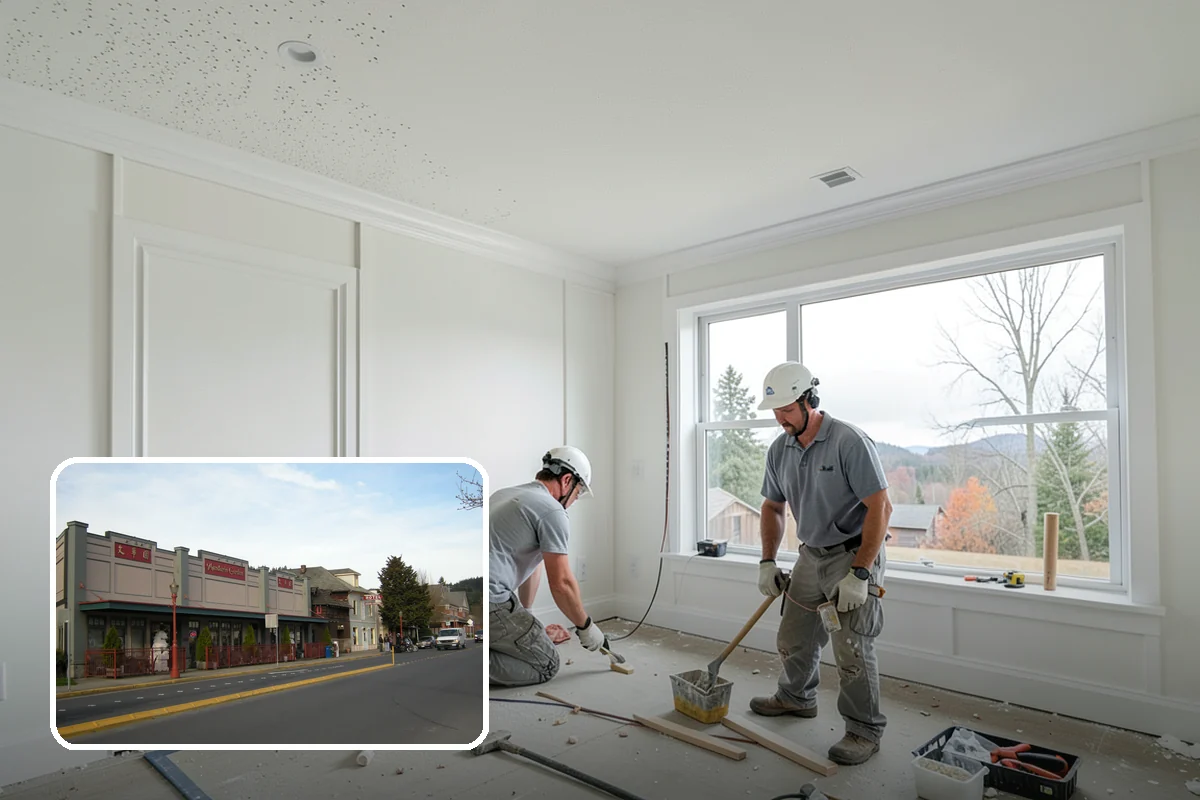 Basement Flooring in Issaquah, King County, WA - Uses moisture-tolerant flooring materials