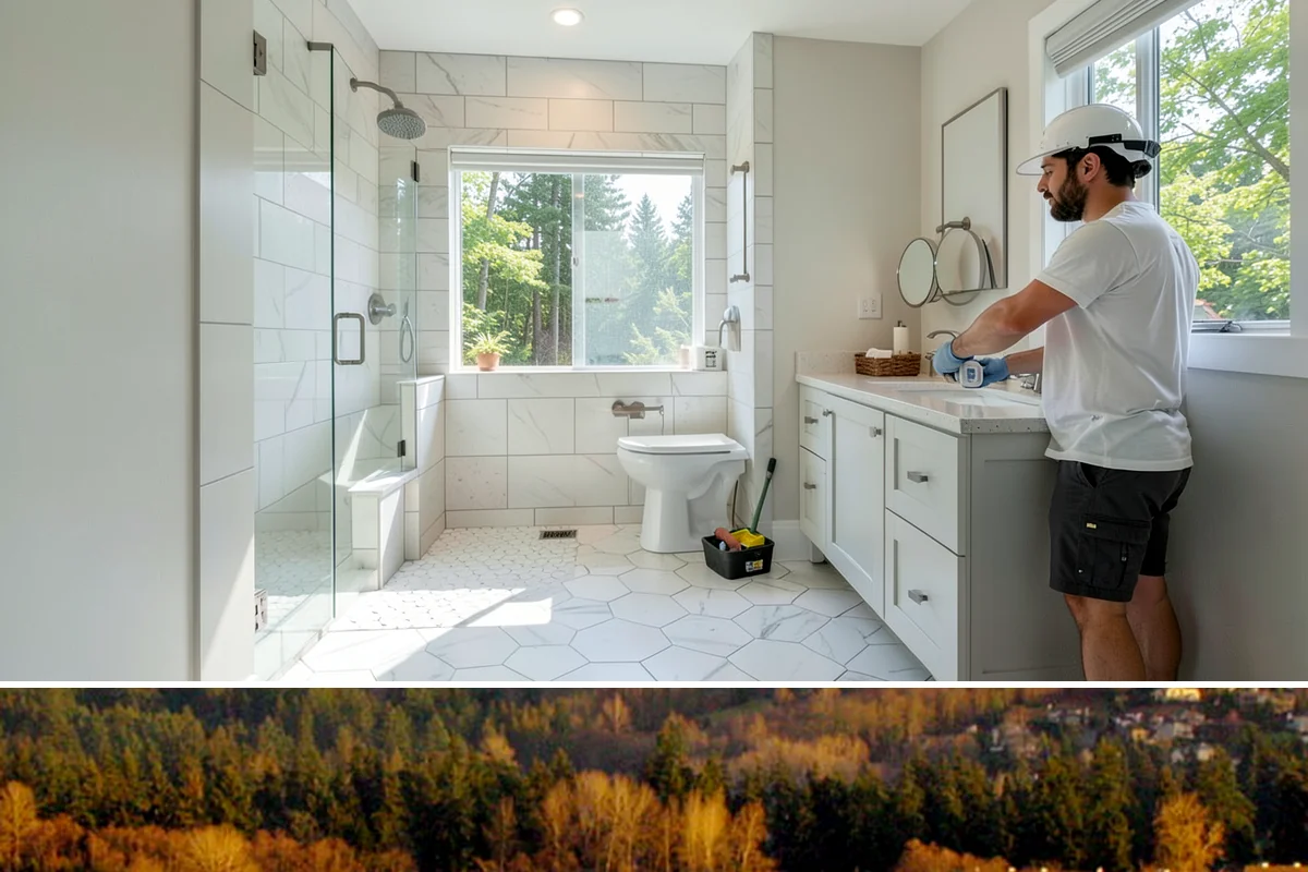 Basement Flooring in Kenmore, King County, WA - Flooring installs indoors year-round, and winter is a practical time to complete it.