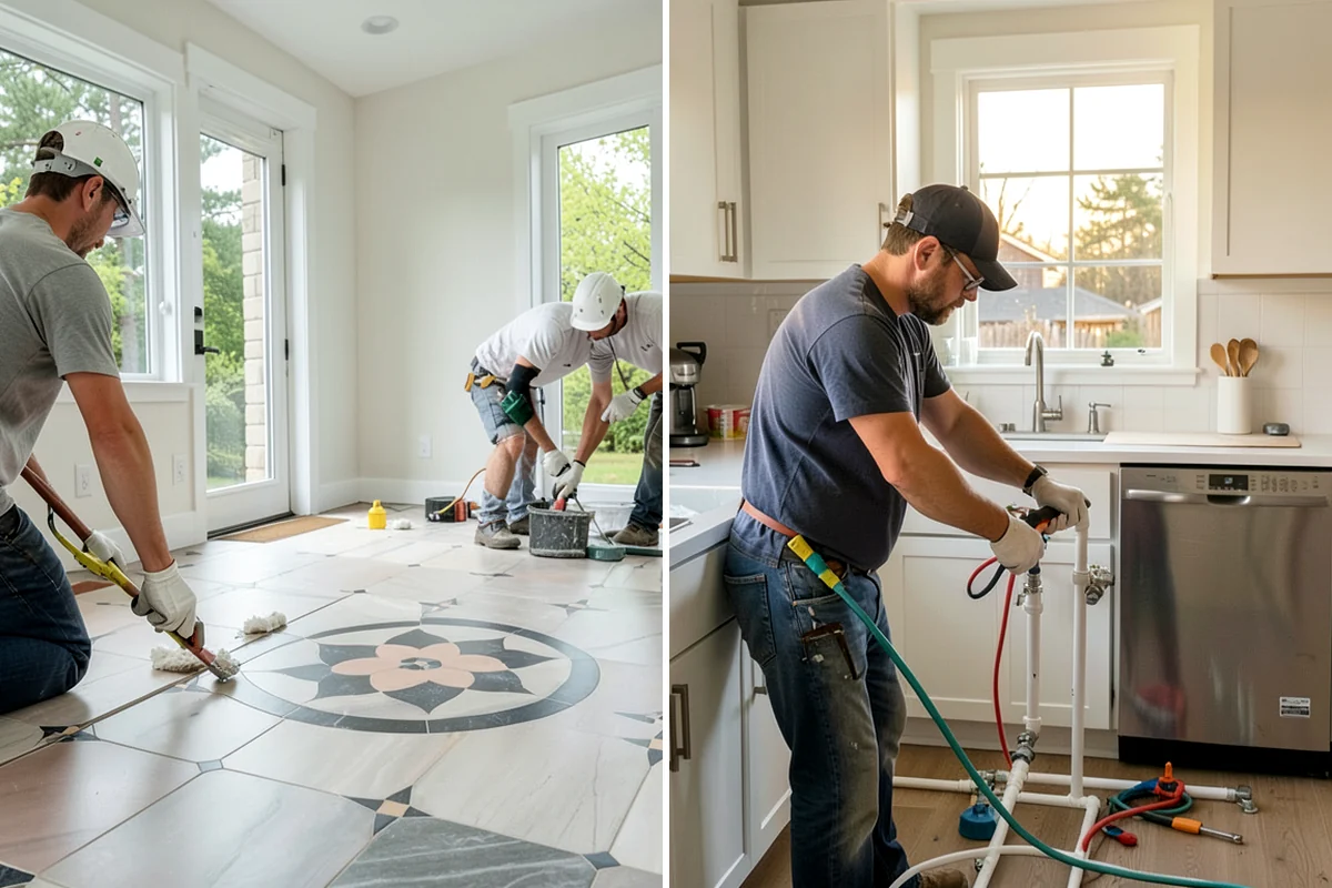 Basement Flooring in Lakewood, Pierce County, WA - Test the slab for moisture and level