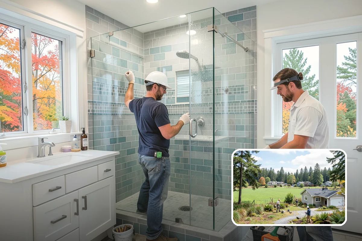 Basement Flooring in Lyman, Skagit County, WA - Uses moisture-tolerant flooring materials