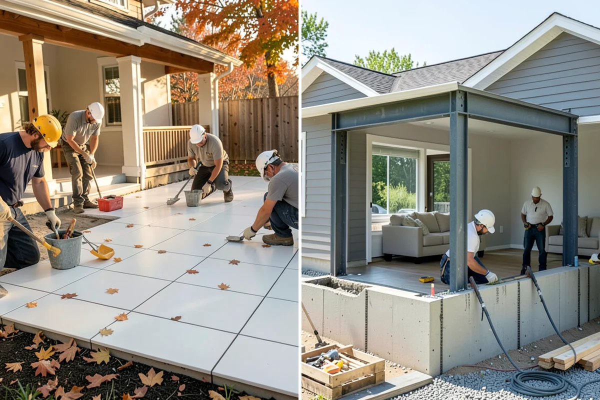 Basement Flooring in Maple Valley, King County, WA - Test the slab for moisture and level
