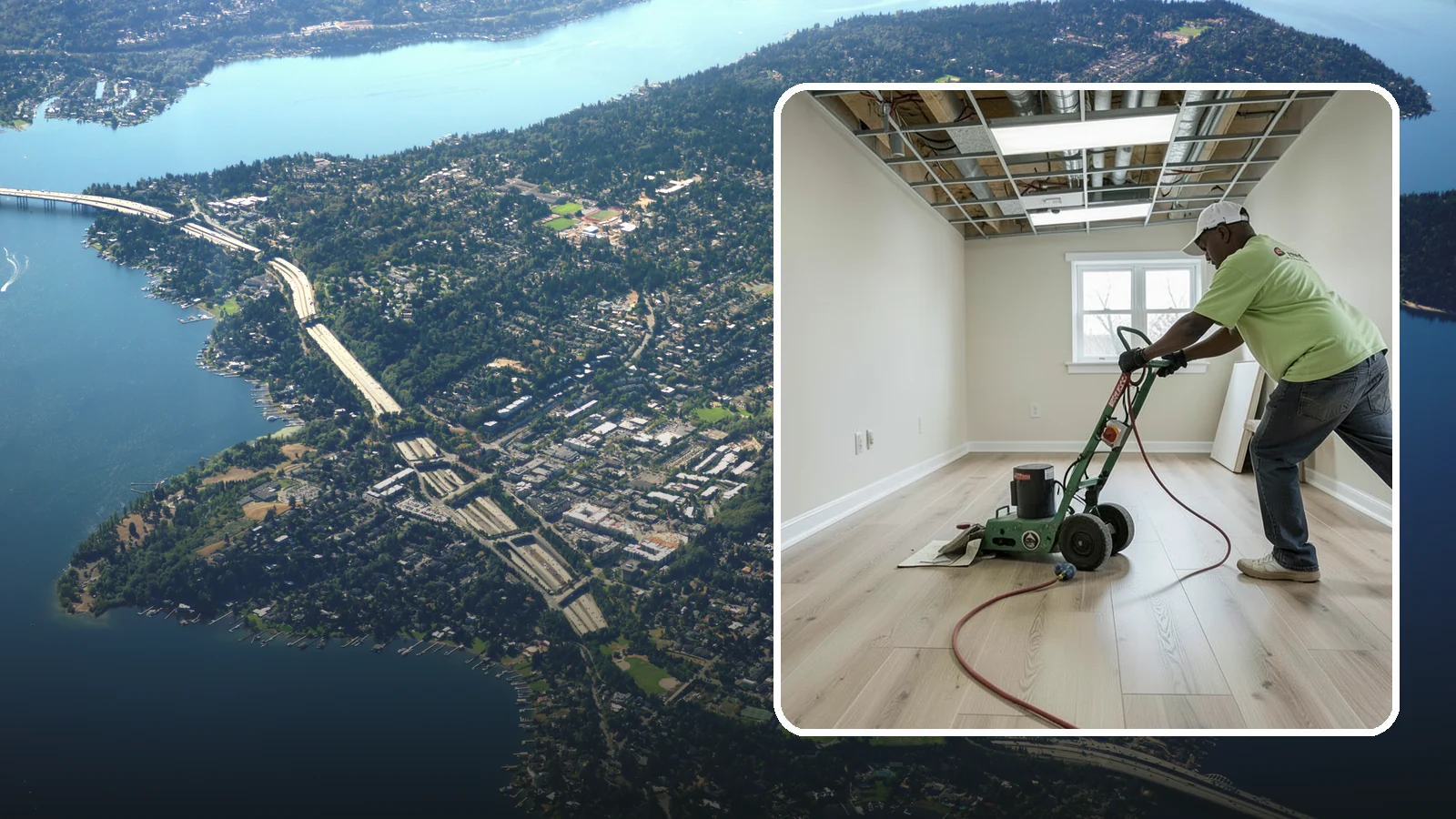 Basement Flooring in Mercer Island, King County, WA - Basement flooring installs moisture-tolerant floors suited to below-grade Northwest conditions.
