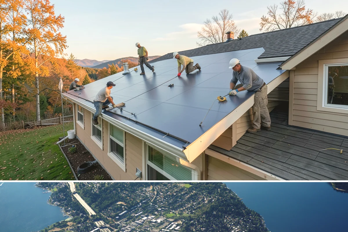 Basement Flooring in Mercer Island, King County, WA - Flooring installs indoors year-round, and winter is a practical time to complete it.