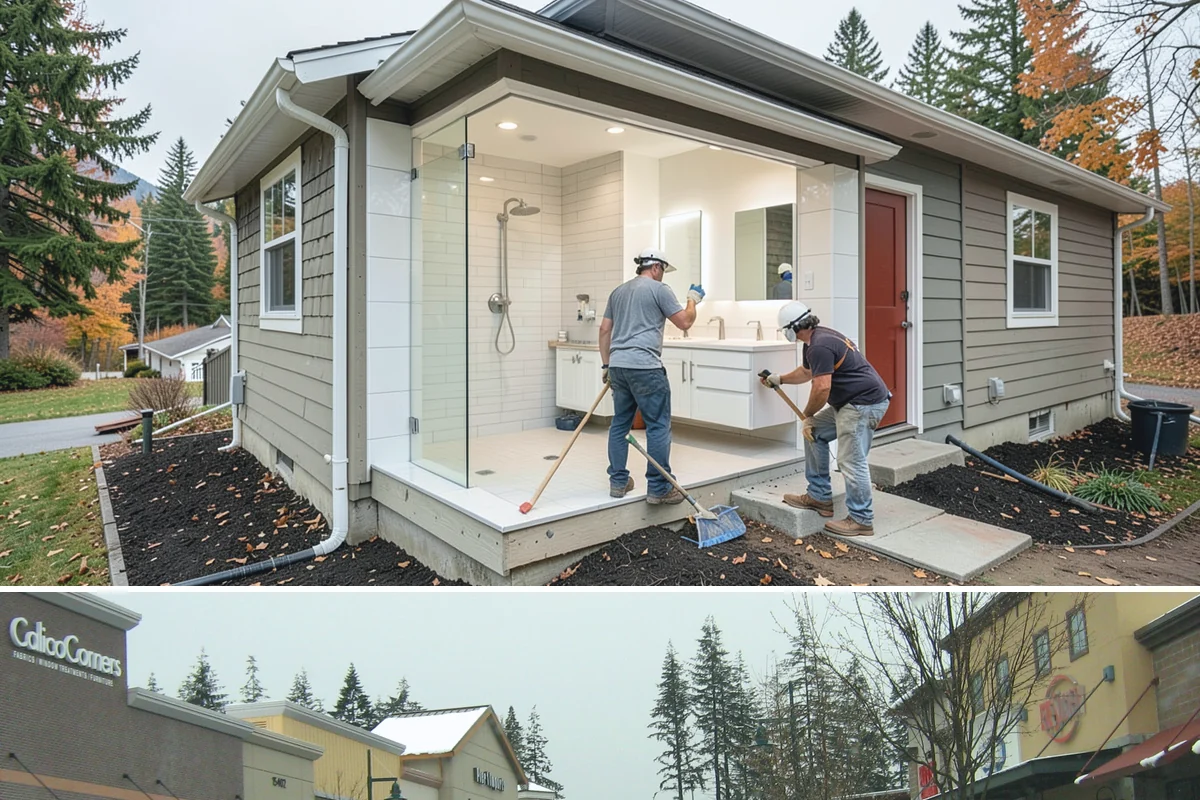 Basement Flooring in Mill Creek, Snohomish County, WA - Flooring installs indoors year-round, and winter is a practical time to complete it.