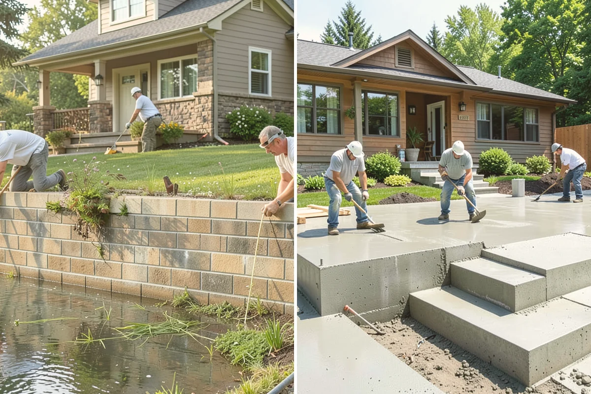 Basement Flooring in Milton, King County, WA - Test the slab for moisture and level