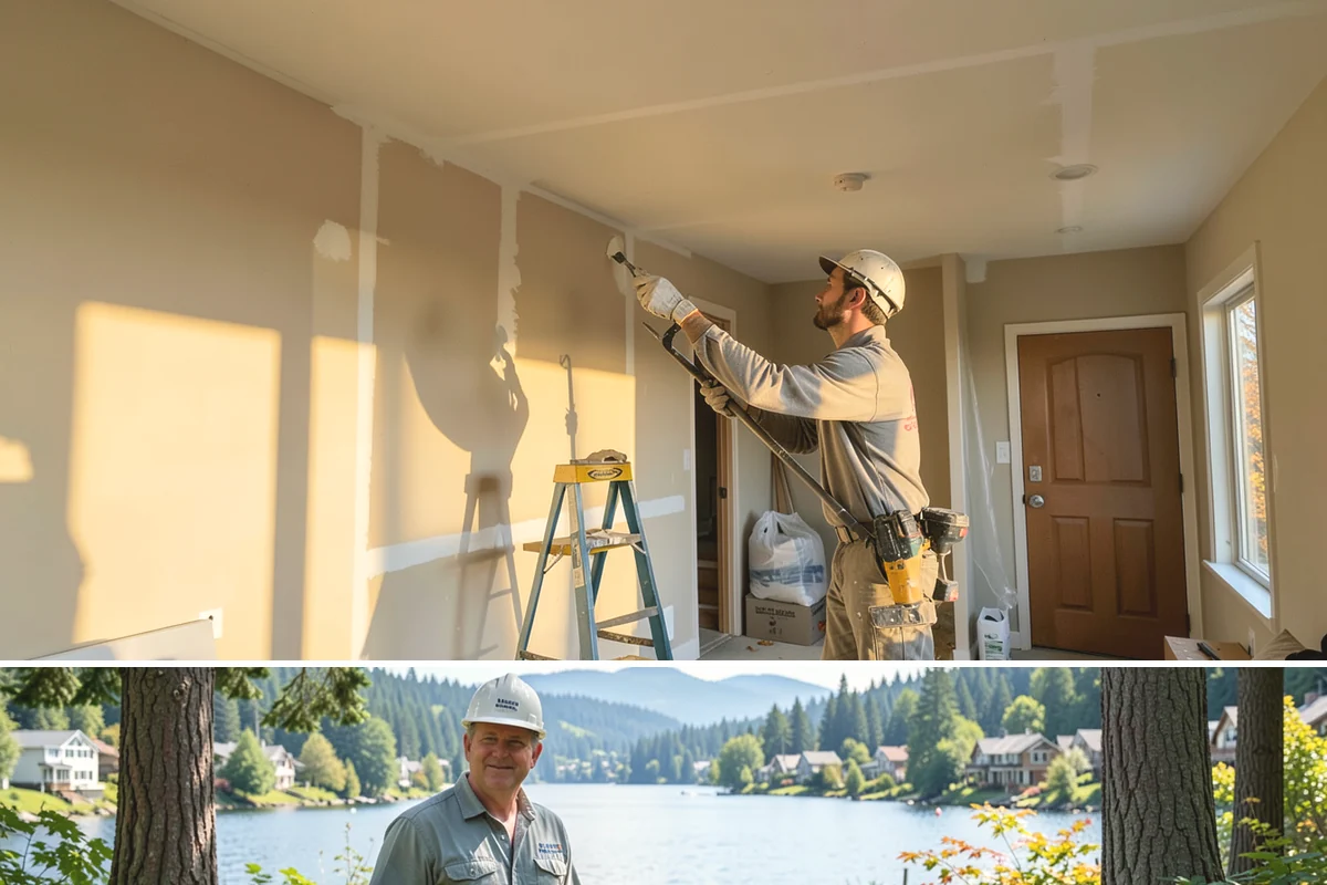 Basement Flooring in Milton, King County, WA - Flooring installs indoors year-round, and winter is a practical time to complete it.