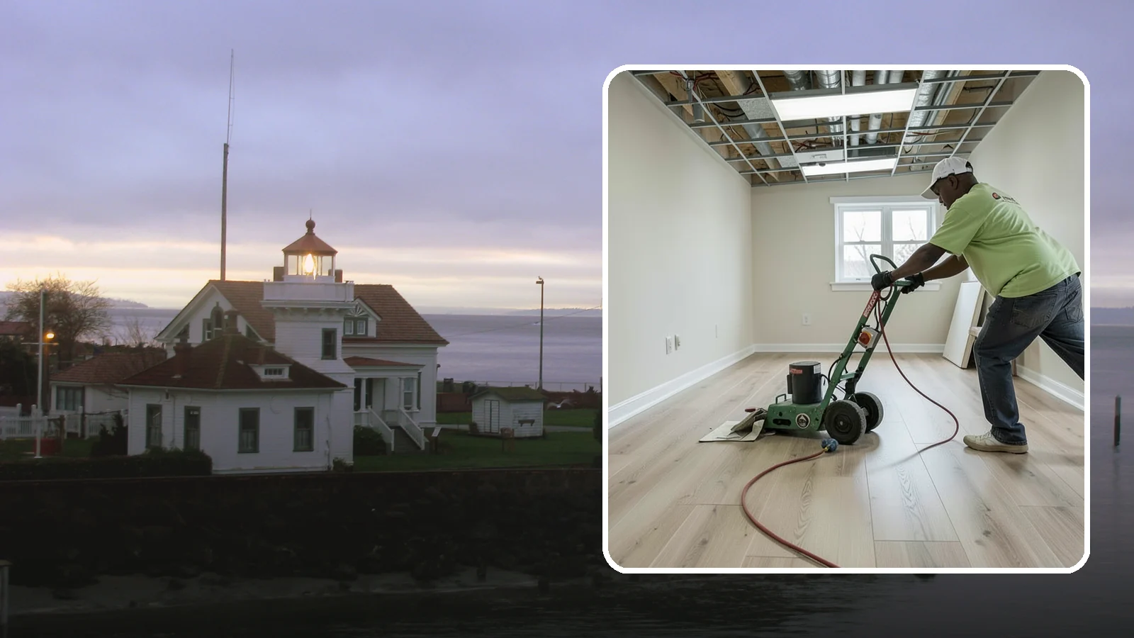 Basement Flooring in Mukilteo, Snohomish County, WA - Basement flooring installs moisture-tolerant floors suited to below-grade Northwest conditions.